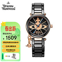 Vivienne Westwood 西太后女士手表简约陶瓷表带欧美石英表母亲节生日礼物情人节女友