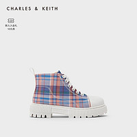 百亿补贴：CHARLES & KEITH CHARLES&KEITH儿童可爱樱桃系带厚底短靴CK9-70900060-A