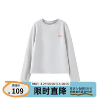 papa爬爬夏季儿童T恤男女宝宝户外速干冰皮护脖长袖运动防晒上衣 浅蓝色 100cm