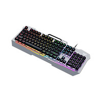 AULA 狼蛛 F3010机械手感键盘 有线游戏键盘 台式笔记本