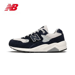 new balance NB580系列男鞋女鞋情侣运动休闲鞋 MT580OG2 藏青色/米白色 36 (脚长22cm)