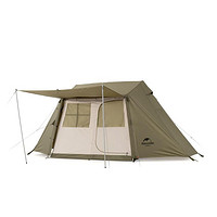 Naturehike 挪客屋脊5.0自动帐篷户外露营野营装备两室一厅野外小屋