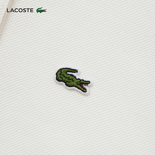 LACOSTE法国鳄鱼童装24年百褶设计短袖Polo衫PJ7322 2CQ/白色 12A /150