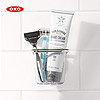 OXO 奥秀吸盘式收纳杯家用卫生间浴室厕所挂壁式牙刷置物架洗漱杯