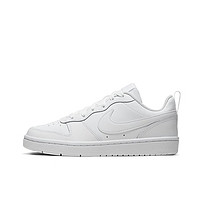 NIKE 耐克 COURT BROUGH LOW 2 纯白低帮复古休闲板鞋 BQ5448-100 36