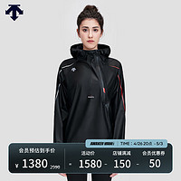 DESCENTE 迪桑特 RUNNING系列 休闲女子梭织上衣 BK-黑色 L