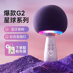 唱吧 小巨蛋G2星球系列k歌话筒音响一体麦克风家用k歌娱乐唱歌