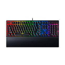 RAZER 雷蛇 黑寡妇蜘蛛V3 104键 有线机械键盘 黑色 雷蛇绿轴 RGB