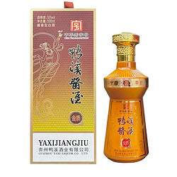 鸭溪窖 鸭溪酱 酱香型白酒高端酒 中华纯粮白酒 53度 500mL 1瓶