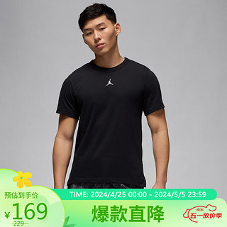 NIKE 耐克 运动T恤男子宽松DF SPRT SS短袖春夏FN5830-010黑M