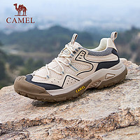 CAMEL 骆驼 男士户外登山复古休闲低帮运动鞋 G14S342046 杏色 41
