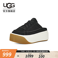 UGG 女士包头系带休闲鞋 1152756 黑色 36