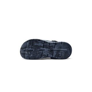 斯凯奇（Skechers）男士轻质休闲洞洞鞋泡泡鞋夏季户外透气沙滩鞋凉拖243162 海军蓝色/NVY 39.5