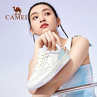 百亿补贴：CAMEL 骆驼 运动板鞋女2024春夏新款女生鞋子低帮休闲运动女鞋