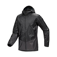 ARC'TERYX 始祖鸟 Norvan Windshell Hoody 男子运动夹克 黑色/灰黑色 XL