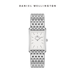 Daniel Wellington 丹尼爾惠靈頓 DanielWellington）dw手表女 Bound系列摩登方盤女士腕表送女友520禮物DW00100706