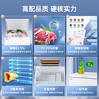 AUCMA 澳柯玛 BC/BD-143NE小冰柜家用小型冷藏冷全冻柜冷柜一级单温冰箱