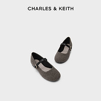 CHARLES & KEITH CHARLES＆KEITH春夏童鞋CK9-71850002儿童金属扣带饰平底玛丽珍鞋