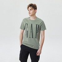 限尺码：Gap 盖璞 男士圆领短袖T恤 610134