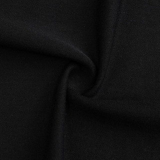 Karl Lagerfeld卡尔拉格斐轻奢老佛爷男装 24夏款logo刺绣潮流棉质舒适 短袖T恤 黑色 52