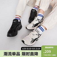 PUMA 彪马 男女同款休闲复古轻便透气跑步鞋 MILENIO CN 390002 米白色-黑色-02 36
