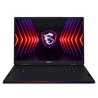 MSI 微星 泰坦 18 Pro 2024 18英寸游戏本（i9-14900HX、192GB、4TB、RTX 4090）