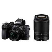 Nikon 尼康 Z 50 APS-C画幅 微单相机 黑色 Z DX 16-50mm F3.5 VR 变焦镜头+Z DX 50-250mm F4.5 VR 变焦
