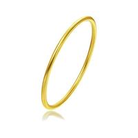 CHOW TAI FOOK 周大福 传承系列 F217945 福黄金手镯 50mm 25.6g