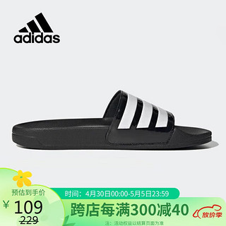 阿迪达斯 （adidas）时尚潮流拖鞋男鞋春夏季户外运动休闲游泳沙滩鞋FZ2852 39