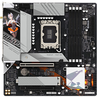 GIGABYTE 技嘉 雕妹主板B760M AORUS ELITE AX-P WIFI