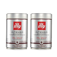 illy 意利 咖啡豆 进口美式意式浓缩阿拉比卡咖啡豆250g  两罐装共500G ｜临期24年9月