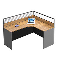 纳仕德 屏风办公桌职员员工工位卡座电脑桌 单人位GZC146
