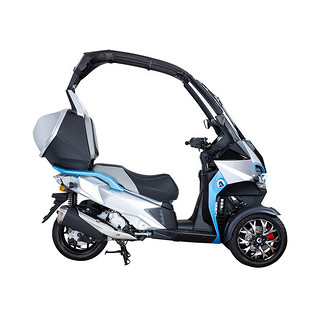 金城摩托 adiva ad1200 ad3400 倒三轮 市区型休闲摩托车 200银色