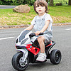 BeRica 贝瑞佳 宝马授权儿童电动车摩托车可坐人男女小孩玩具车宝宝幼儿童车