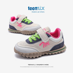 TEENMIX 天美意 儿童运动鞋 T33205 粉色 32码
