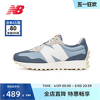 new balance NB官方奥莱 男女夏季情侣款经典小蛮腰休闲鞋327DE