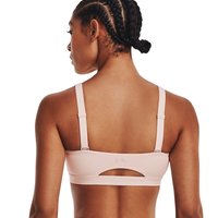 安德玛 UNDER ARMOUR 奥莱UA 女子干爽透气文胸跑步训练运动内衣-中强度