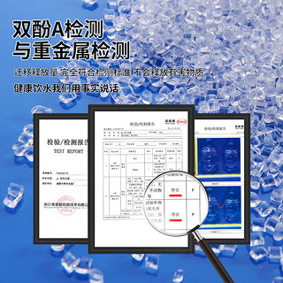 拜杰水桶 纯净水桶食品级水桶饮水桶矿泉水桶手提式桶装水户外水桶 15L水桶带龙头（PC材质）