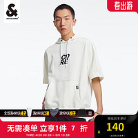 杰克琼斯 杰克·琼斯（JACK&JONES）春季男装潮流宽松连帽立体字母印花上衣