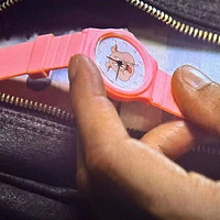 陳桂林周處除三害同款手表可愛男女學生阮經天表帶粉色小豬電子表