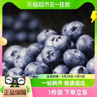 88VIP：blueberry 蓝莓 云南蓝莓果径约15mm+中果125g/盒 4盒