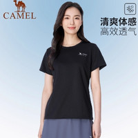 CAMEL 骆驼 户外速干短袖女    1件装