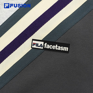 FILA X FACETASM斐乐潮牌款针织套头衫2024春季宽松卫衣 银花灰-MG 180/100A/XL