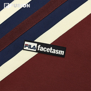 FILA X FACETASM斐乐潮牌款针织套头衫2024春季宽松卫衣 蓝-NV 170/92A/M