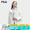 FILA 斐乐 官方xTHE MET莫奈联名女士棉服2023冬季雪丽连帽上衣