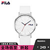 FILA 斐乐 手表男女潮流情侣简约运动硅胶欧美石英腕表 FLM38-6052-003