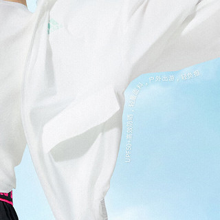 阿迪达斯（adidas）童装夏女童防晒衣UPF50+大童儿童抗风透湿疏水可收纳薄外套IT1761 164cm