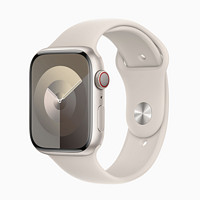 百亿补贴：Apple 苹果 Watch S9蜂窝41mm铝金属表壳智能运动手表