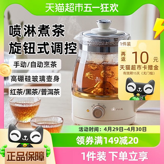 煮茶壶烧水壶电热自动家用蒸茶壶喷淋式煮茶器2024新款电茶壶