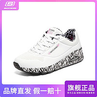 百亿补贴：SKECHERS 斯凯奇 女鞋新款运动鞋涂鸦艺术休闲鞋气垫户外运动鞋女155506